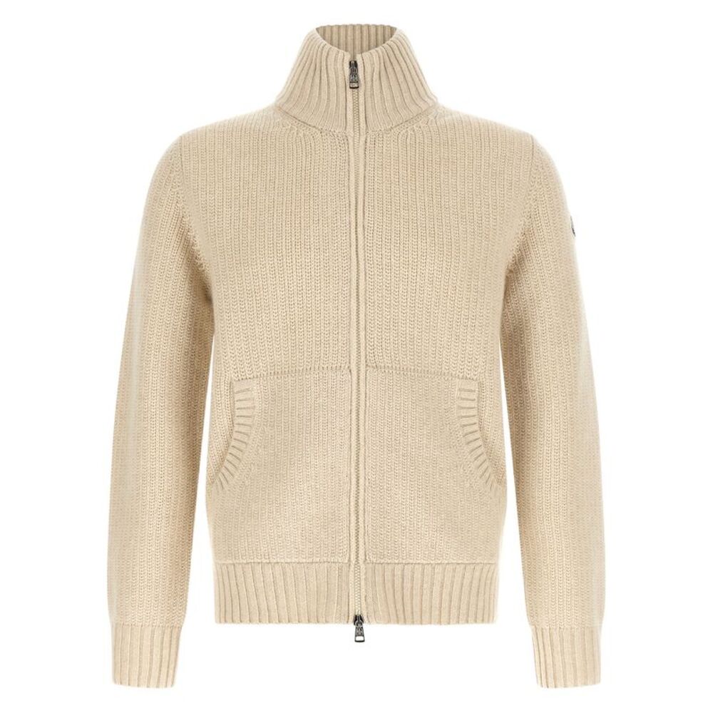 Moncler Men Wool And Cashmere Cardigan